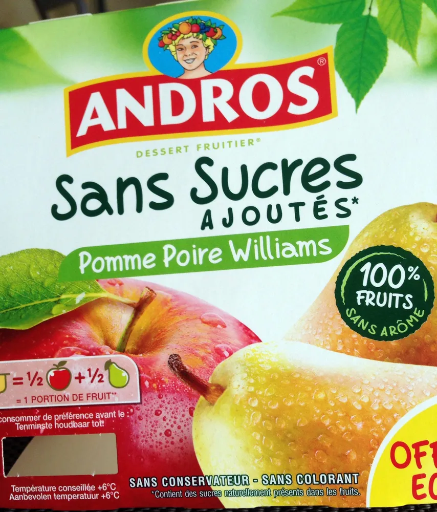 Pommes Poires Williams