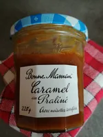 Caramel au praliné avec noisettes torréfiées