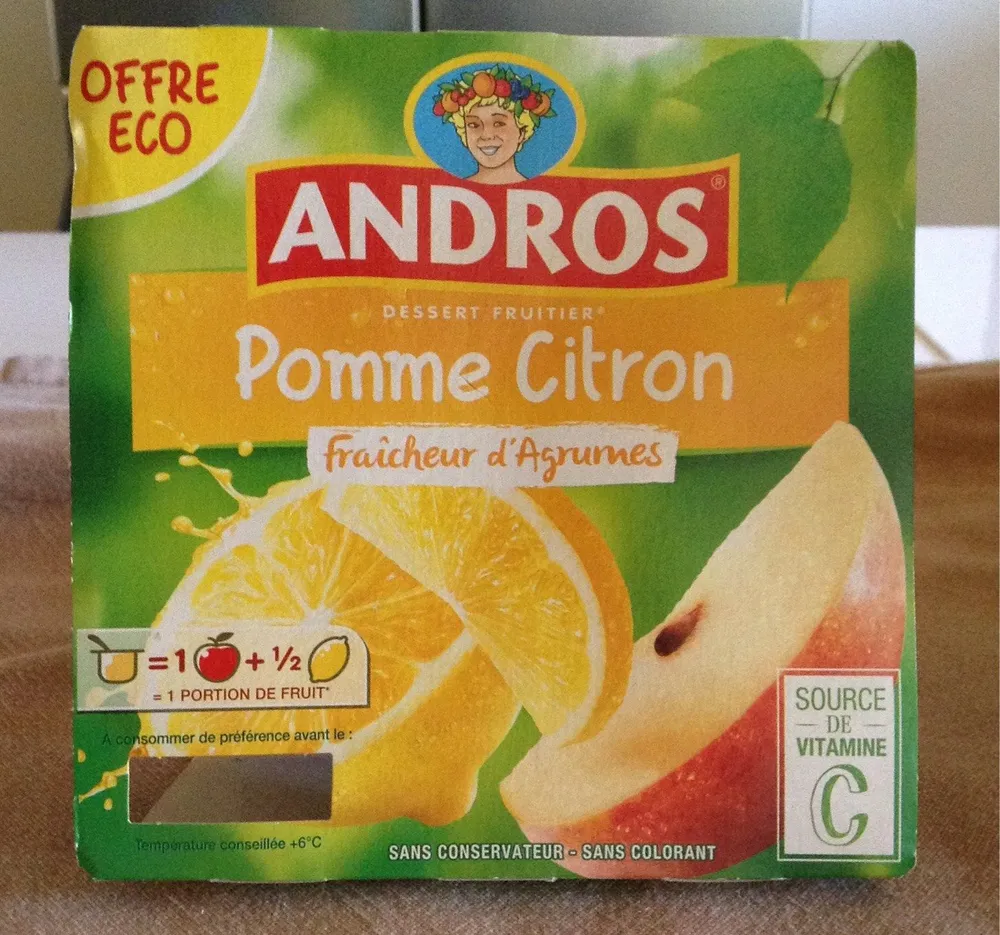 Compote pomme citron