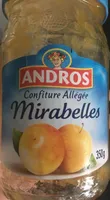 Confiture allégée aux mirabelles