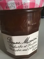 Confiture rhubarbe et fraises
