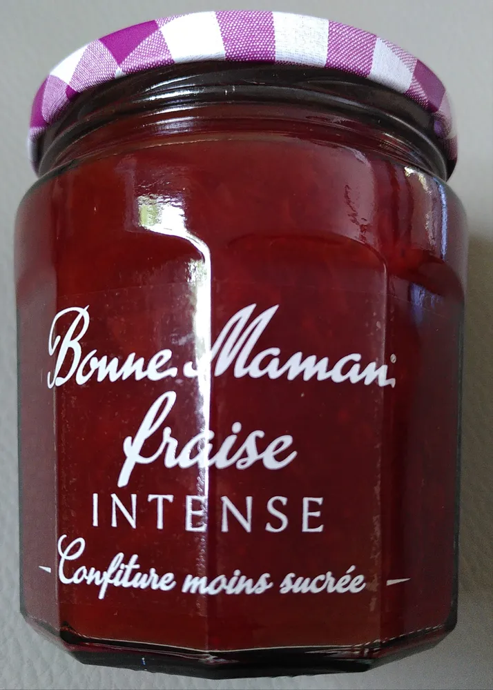 Confiture de fraise Intense