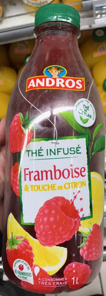 Thé infusé - Framboise & Touche de Citron