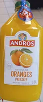 Oranges pressées 100% pur jus