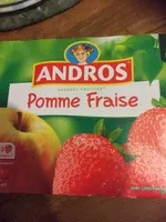 Dessert fruitier pomme fraise