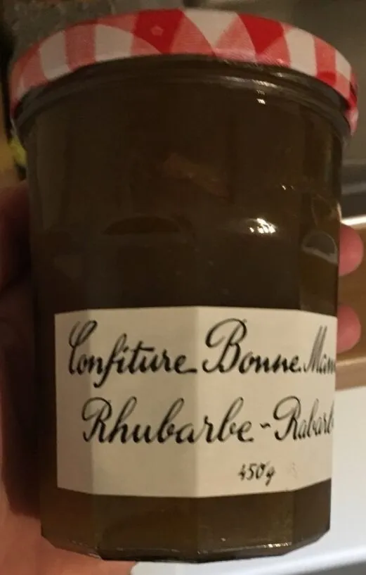 Confiture rhubarbe