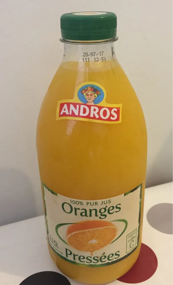 100% pur jus Oranges Pressées