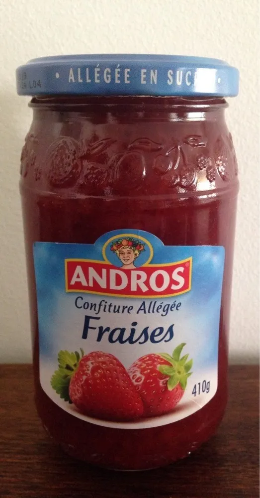 Confiture de fraises allégée
