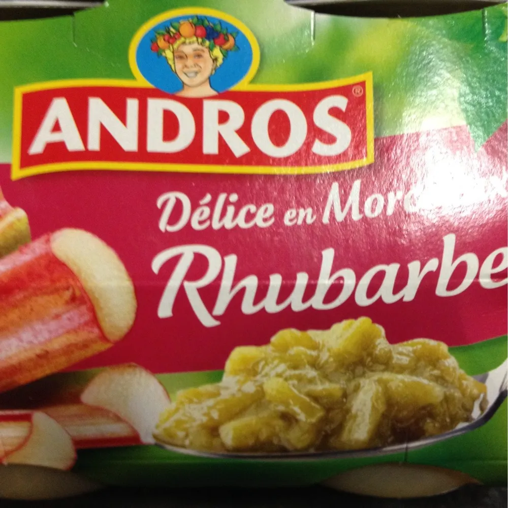 Delice en morceaux Rhubarbe