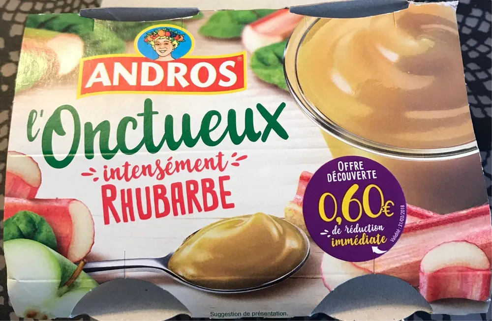 L'onctueux intense rhubarbe