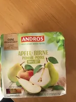 Pomme poire sans sucre ajoutés
