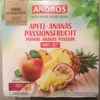 Compote pomme-ananas-passion