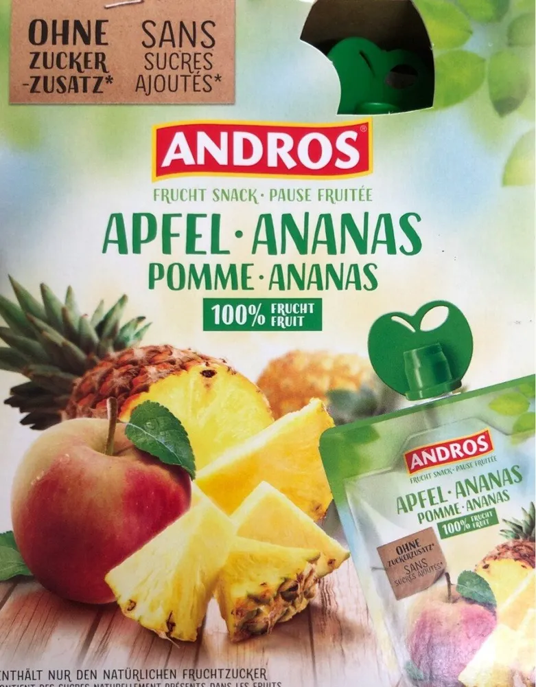Compote pomme et ananas