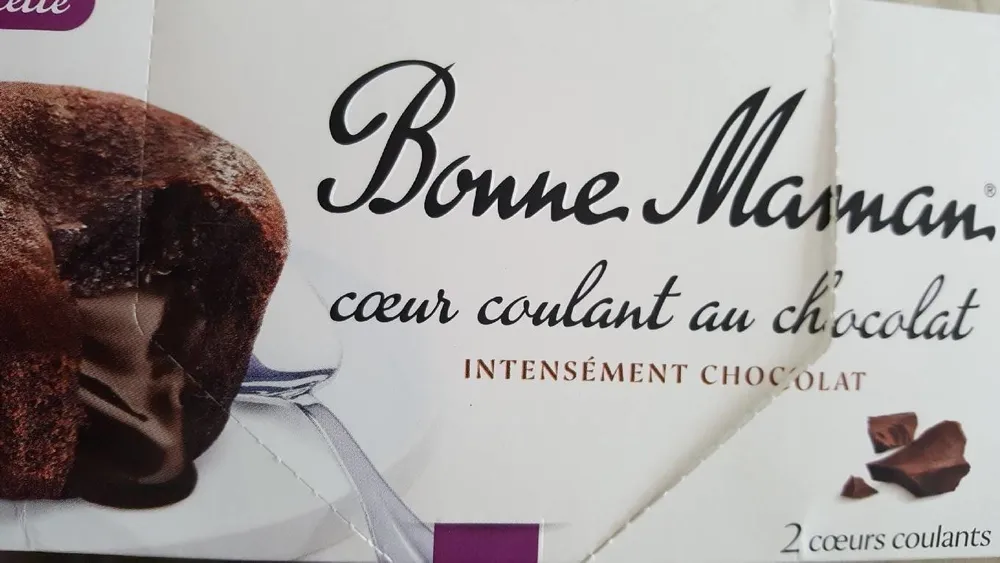 Cœur coulant au chocolat
