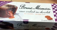 Cœur coulant au chocolat au caramel, beurre salé