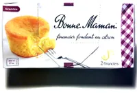 Financier fondant au citron