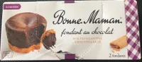 Fondant au chocolat sur feuillantine croustillante