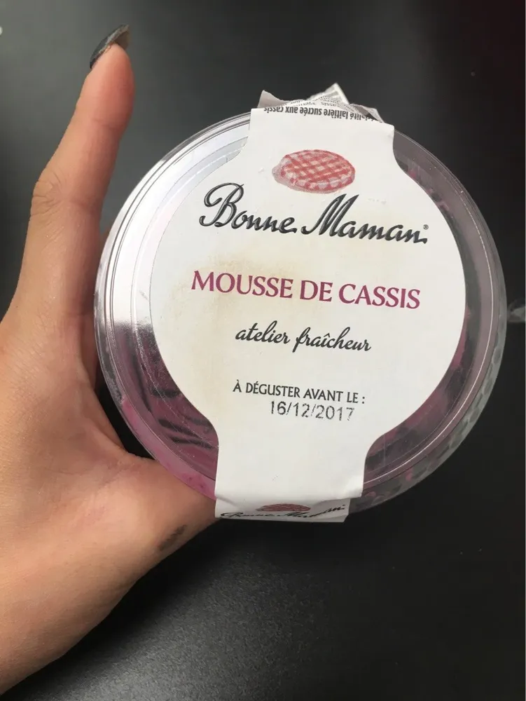 Mousse de Cassis