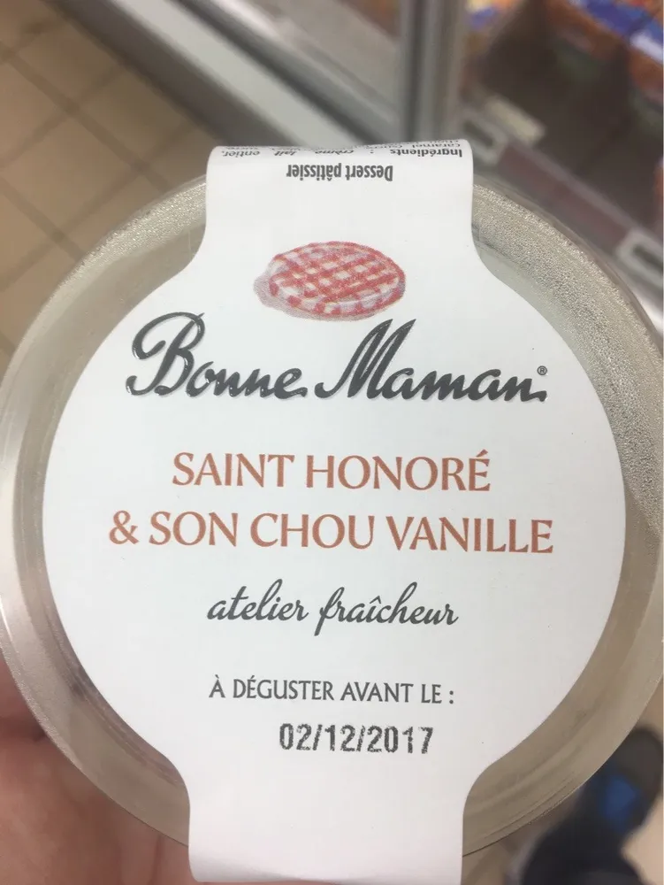 St honore et son chou vanille