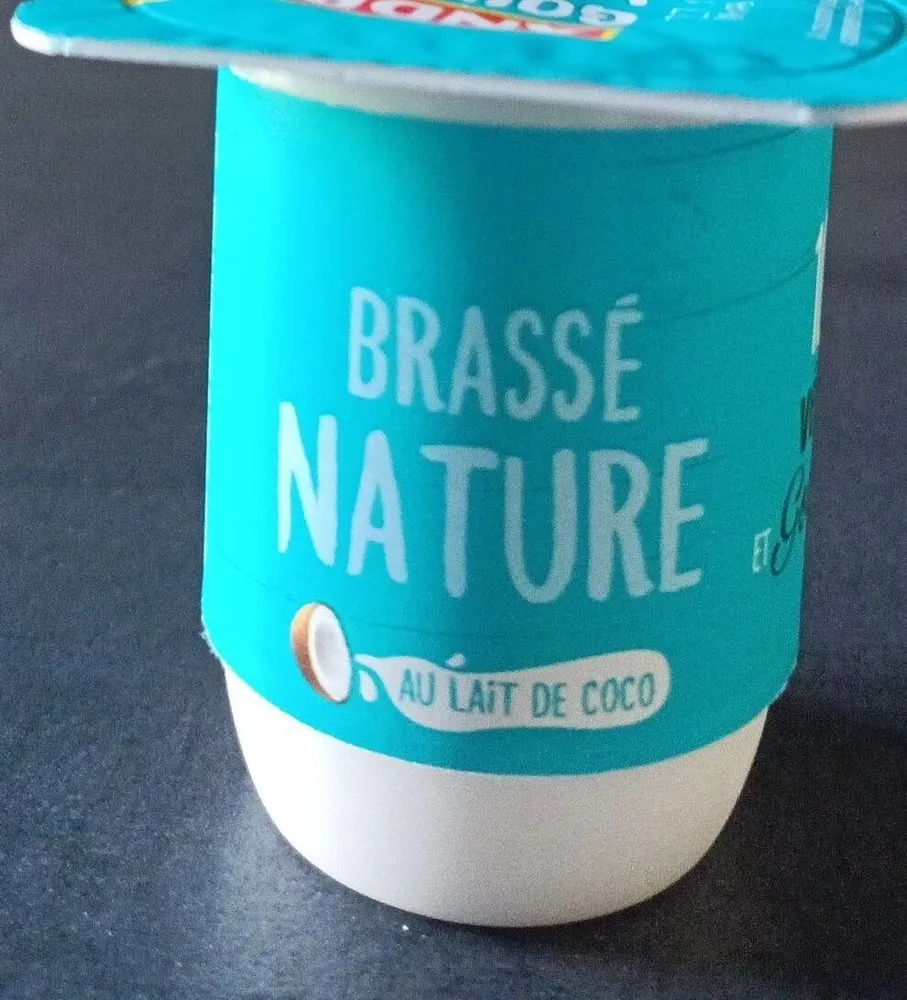 Gourmand végétal au lait de coco nature