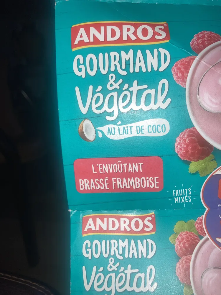 Gourmand & Végétal Brassé framboise