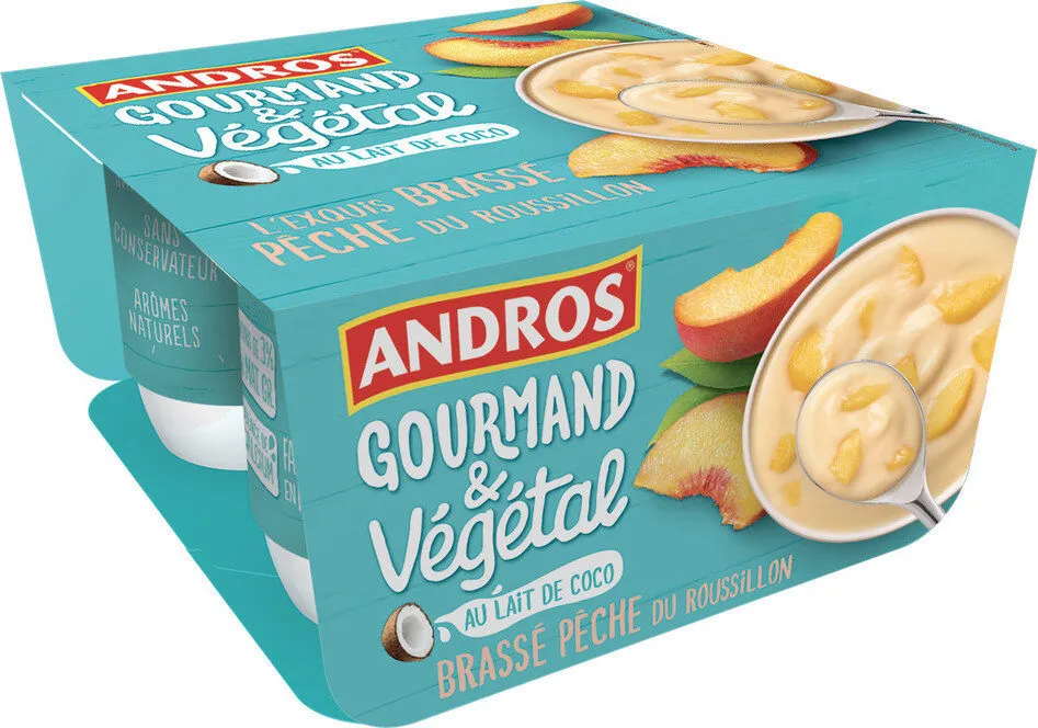 Gourmand & Végétal L'exquis Brassé Pêche
