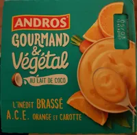 Gourmand & Végétal Brassé Orange et Carotte
