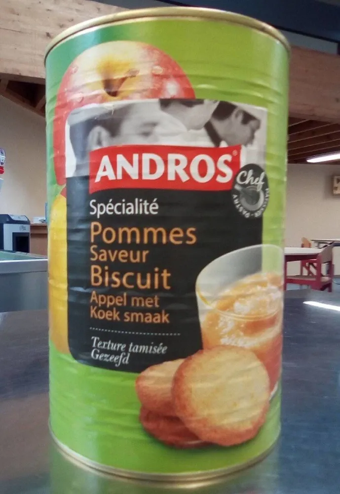 Compote Pommes saveur biscuit