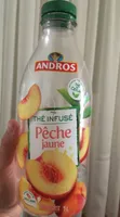 Thé infusé pêche jaune