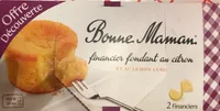Financier fondant au citron