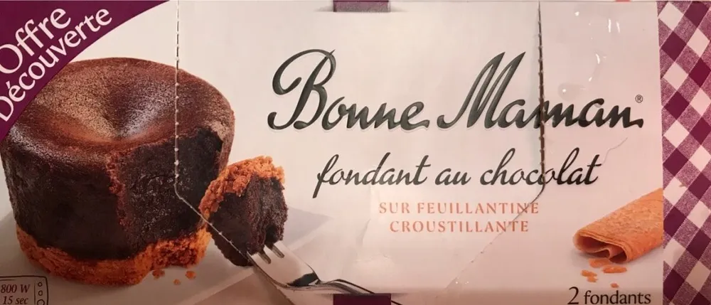 Fondant au chocolat