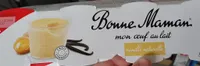 Bonne maman mon oeuf au lait