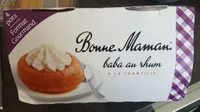 Baba au rhum à la chantilly