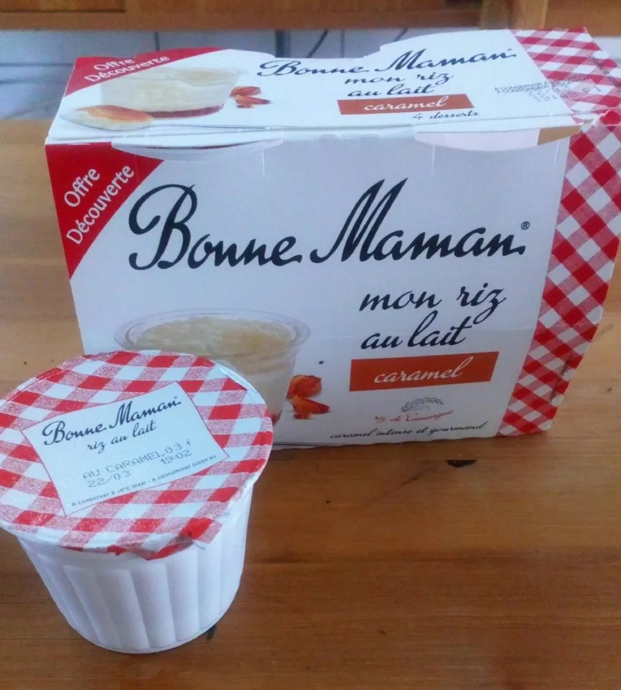 Riz au lait caramel