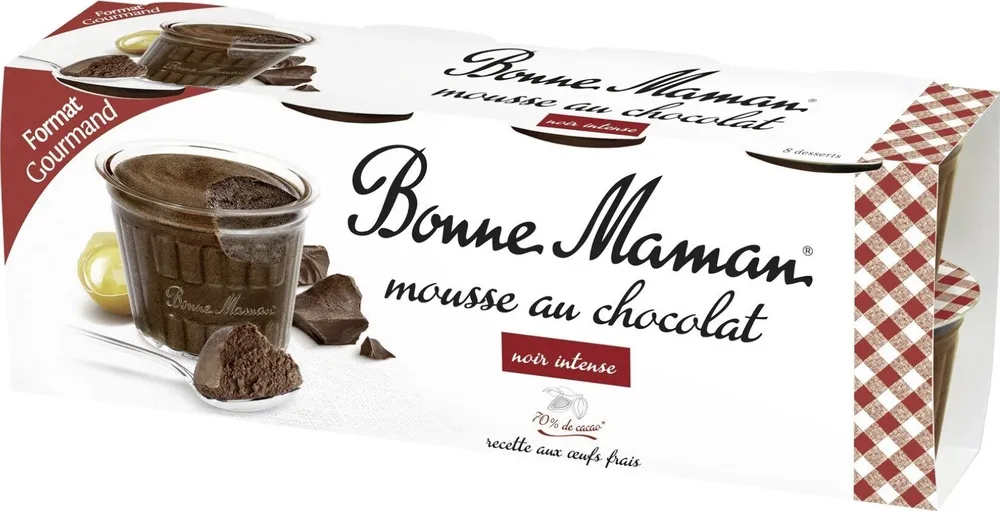 Mousse chocolat noir intense
