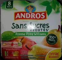 Compote pomme poire