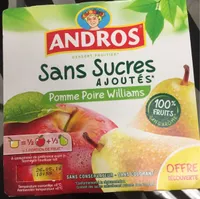Andros pomme poire williams
