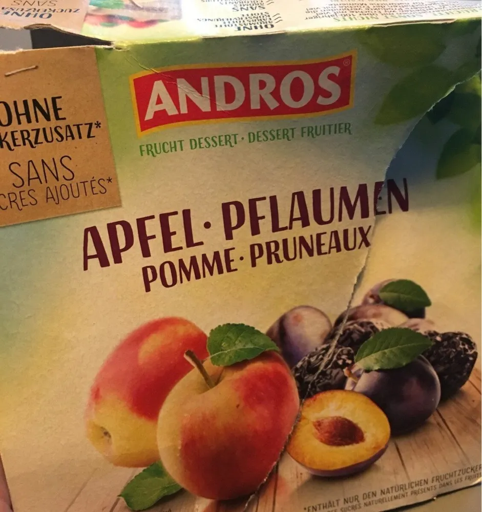 Compote pomme pruneaux