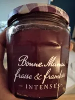 Confiture fraise framboise intense