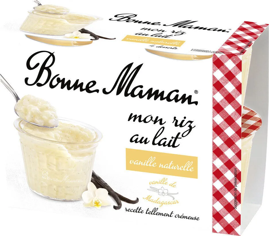riz au lait a la vanille naturelle