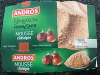 Sensation fondante Mousse châtaigne