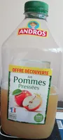 Jus de pommes pressées offre découverte