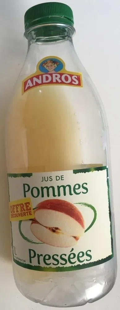Jus de pommes pressées offre découverte