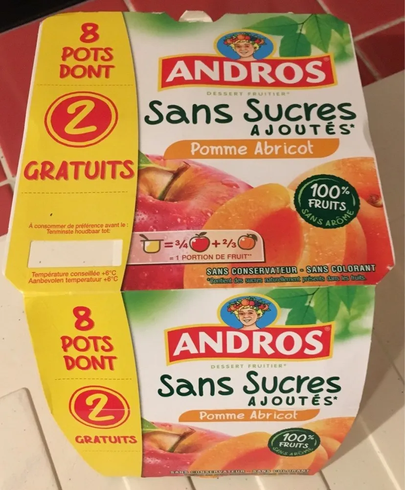 Compote pomme abricot