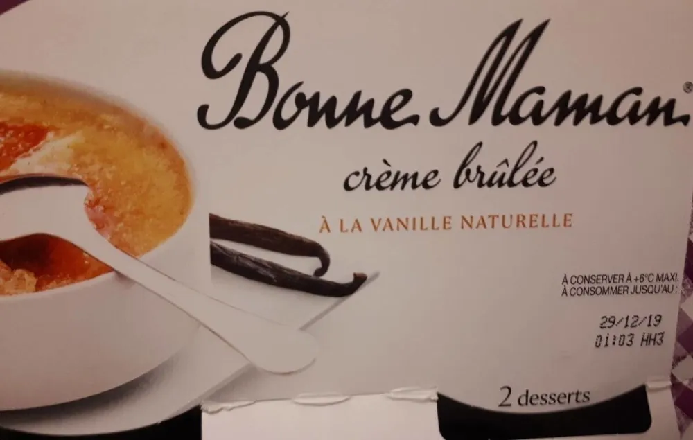 Crème brûlée