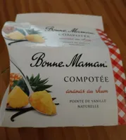 Compotée ananas au rhum