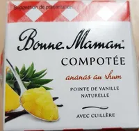 Compotée Ananas au rhum