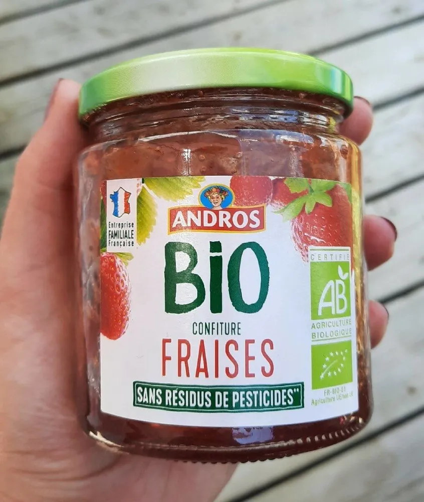 Confiture de fraises BIO