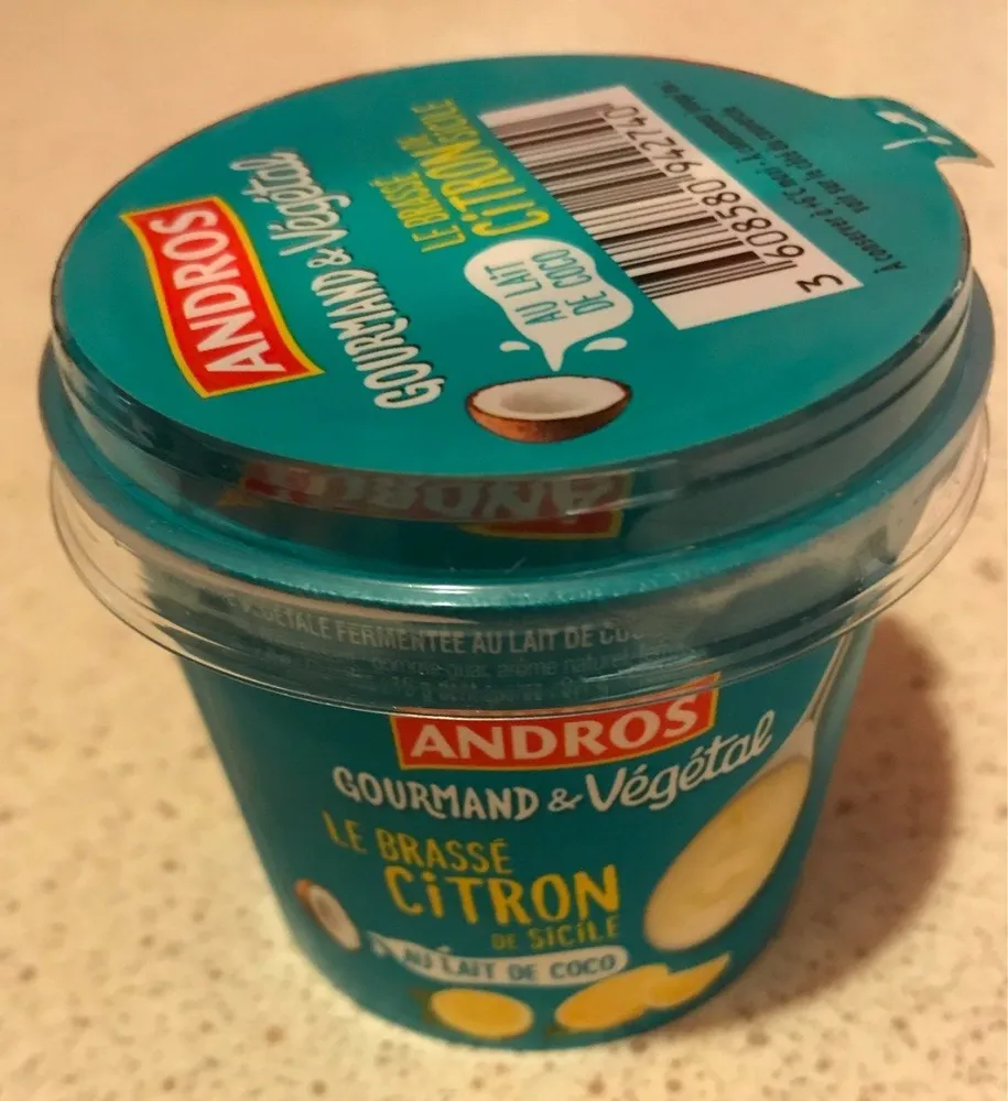 Le Brassé Citron de Sicile au lait de coco