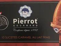 10 sucettes caramel lait frais